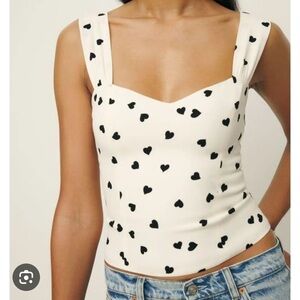 Reformation Hester top in sweetheart NWT size 2